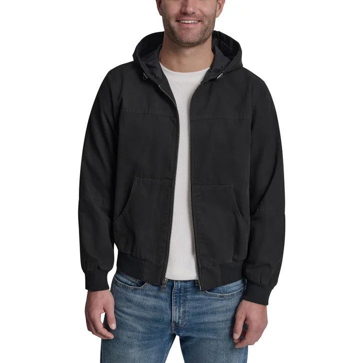 G.H. Bass & Co. Men's Canvas Jacket with Hood