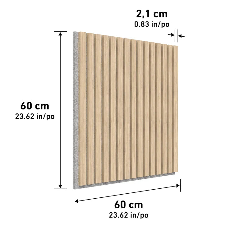 Artika - Sonolok Slatted Wall Panels.