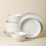 Stone Lain Lauren Stoneware Dinnerware Set, 12-pieces