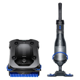 Mova Rover X10 Cordless Robotic Pool Cleaner with V10 Cordless Pool Vacuum