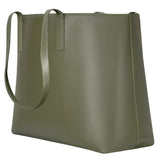 Champs Onyx Collection Leather Business Tote, 22 L