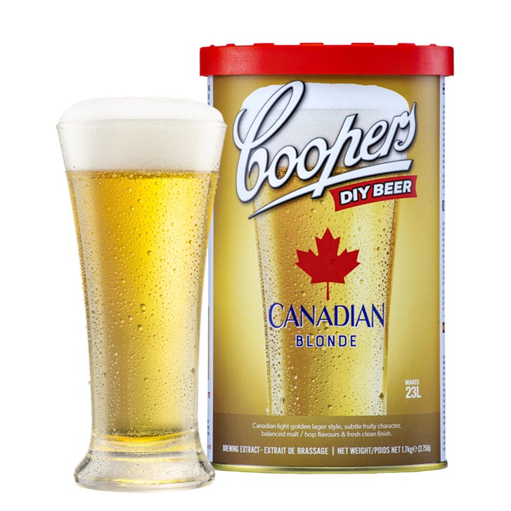 Coopers Brewing Extract Beer Kit, Canadian Blonde Ale (6 × 1.7 kg)