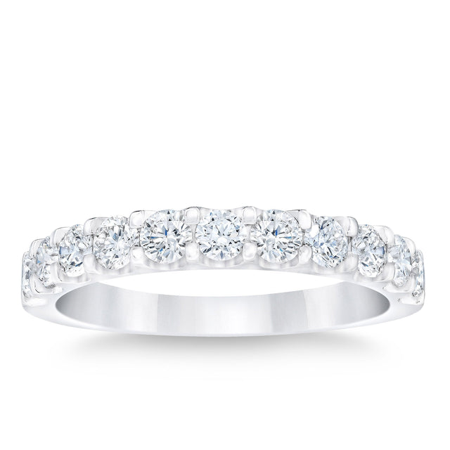 Round Brilliant Diamond Wedding Band (1.00 ctw) Z4