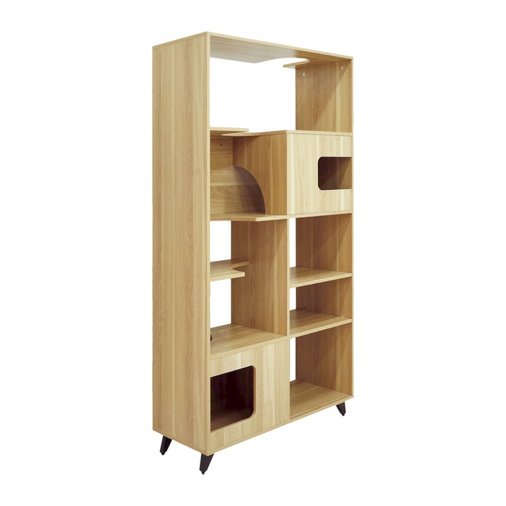 4 Cats & Dogs Clifford Functional Display Shelf with Integrated Cat Perches