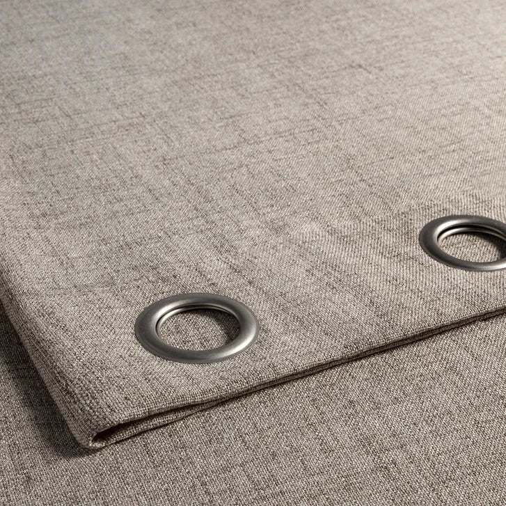 Safdie & Co. Heathered Light Filtering Curtain Panel, 2-panel
