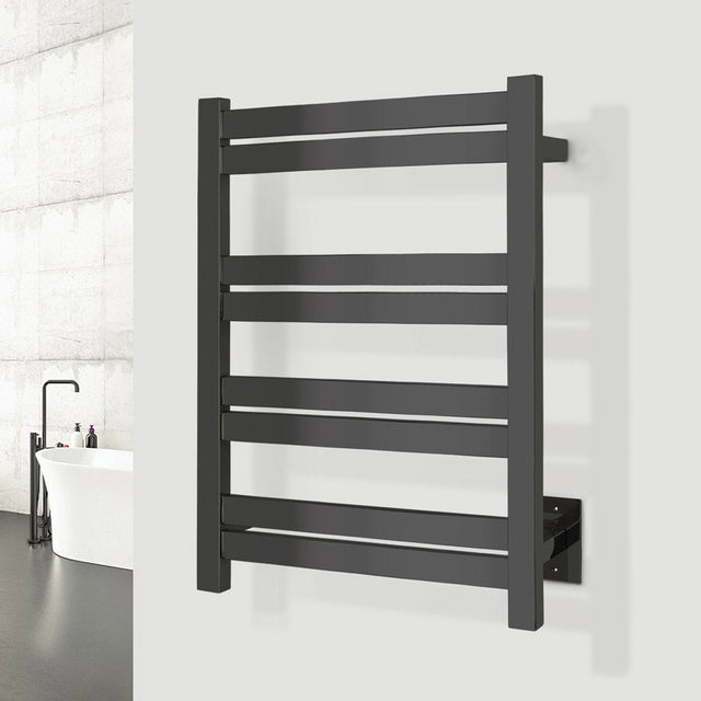 WarmlyYours Maple 8 Bar Towel Warmer V1