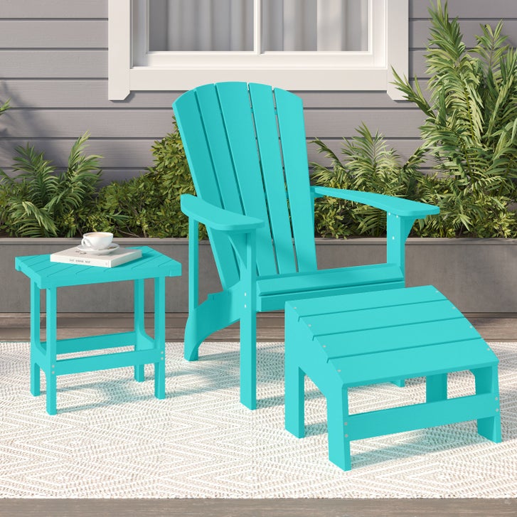 Crystal Harbor Living Adirondack Side Table