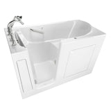 American Standard 30 in. × 60 in. Walk-in Bathtub with 26 Jet Air Spa System, Heated Blower and QuickDrain