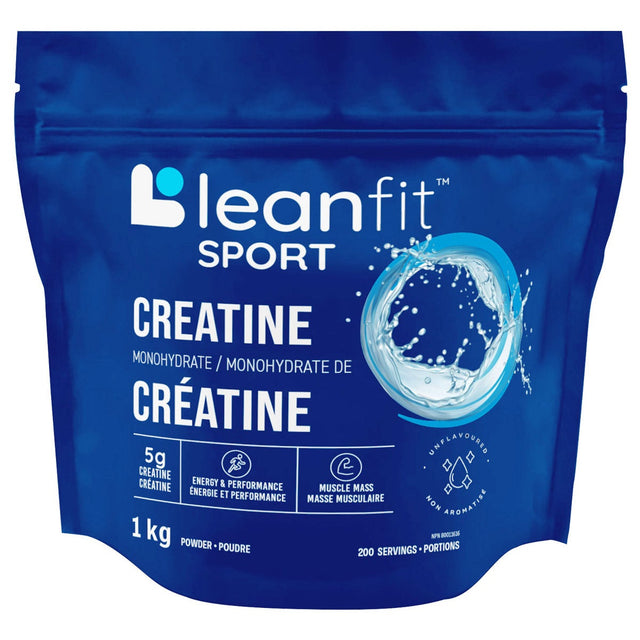 Leanfit Sport Creatine Monohydrate, 1kg I9