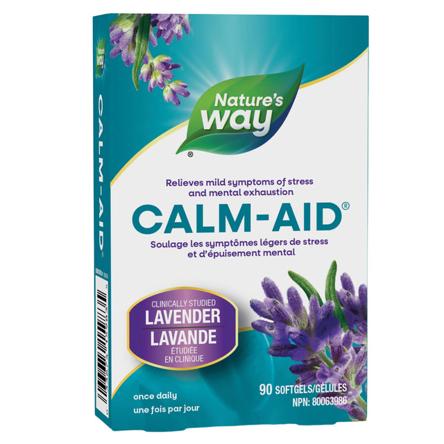 Nature's Way Calm-Aid, 90 Softgels X7