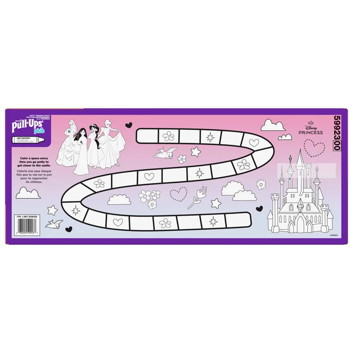 Huggies Pull-Ups Plus Training Pants Girl, 2T to 6T