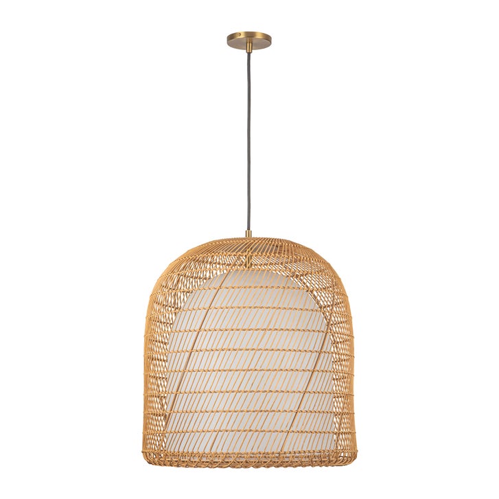 Light & Modern Bungalow 20 in. Pendant Light