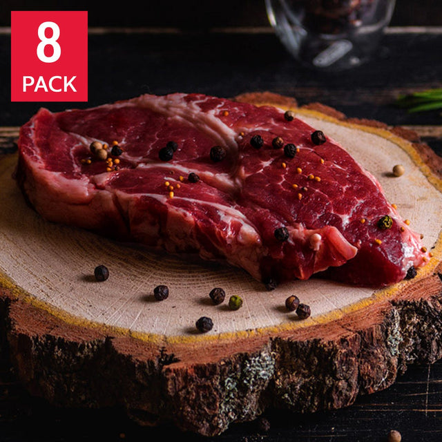 Northfork Meats - Venison Ribeye Steaks 2 x 112 g (4 oz) x 8 pack X7