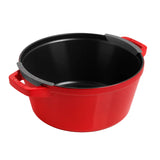STAUB Stackable Cast Iron Dutch Oven Set, Medium, 4-piece