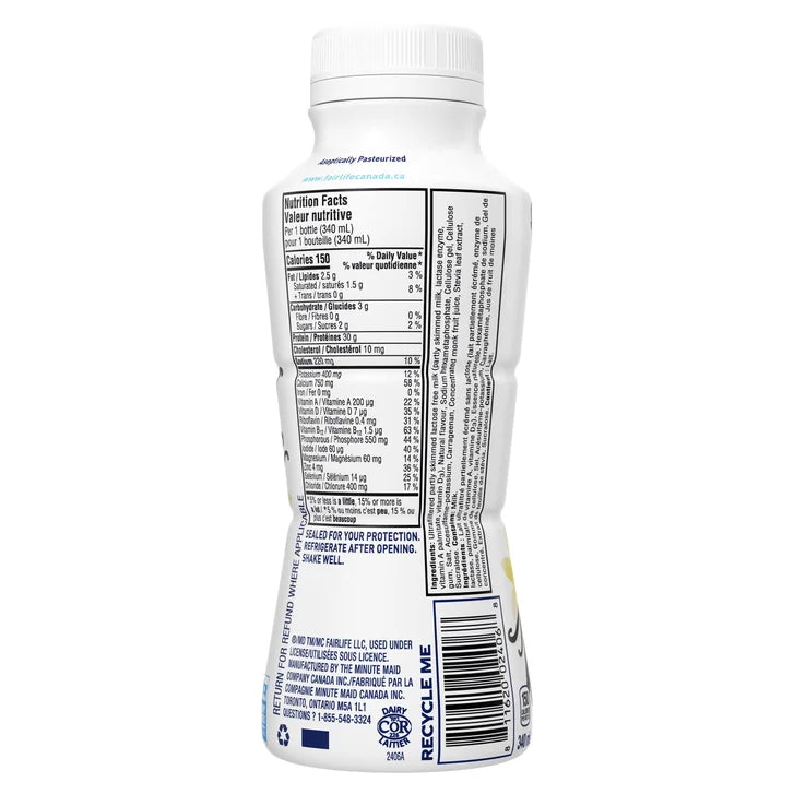 Fairlife Vanilla Protein Shake, 18 x 340 mL