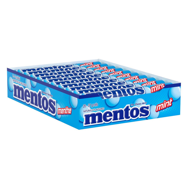 Mentos, Chewy Mints, Mint, 20 × 37 g A4