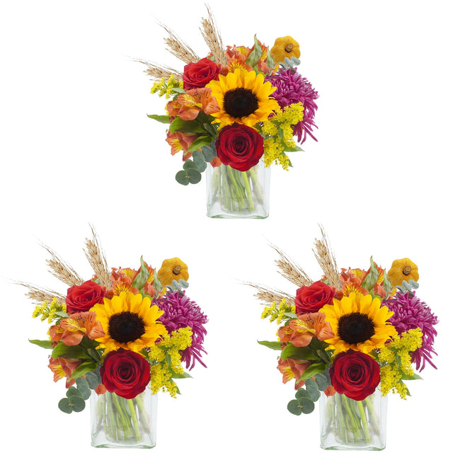 Thankful Heart Centerpiece Trio O4