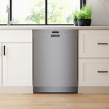 Bosch 300 Series 24 in. Stainless Steel German Made Dishwasher with Third Rack