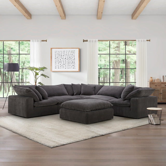Aiden & Ivy Sereen 6-piece Fabric Sectional R3