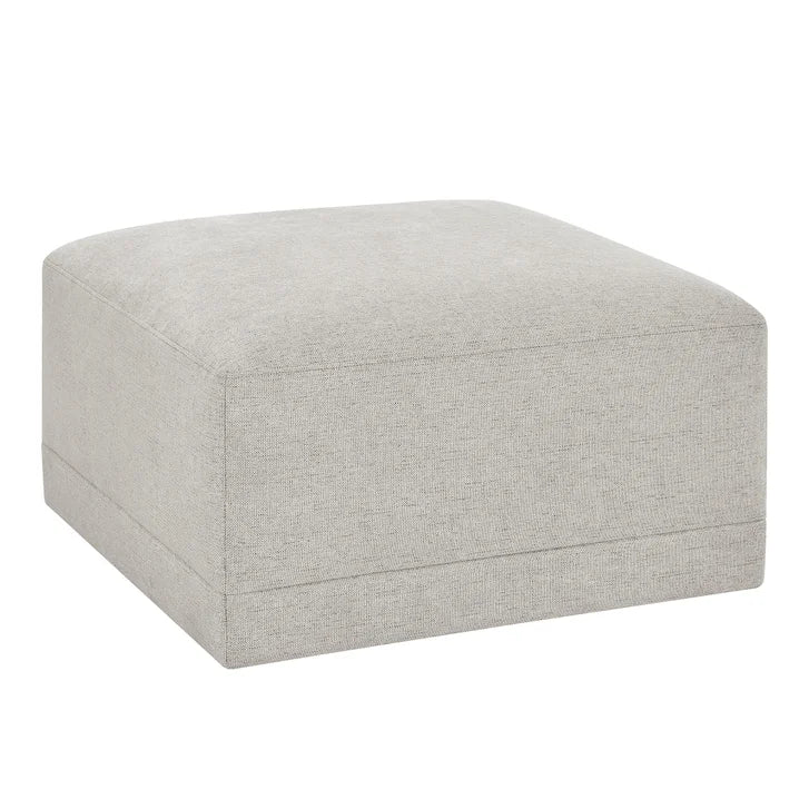 Thomasville Fallon 6-piece Modular Fabric Sectional with Ottoman