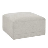 Thomasville Fallon 6-piece Modular Fabric Sectional with Ottoman