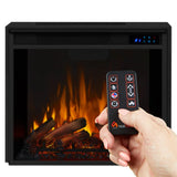 Real Flame Fresno 182.9 cm (72 in.) Media Console Fireplace