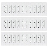 Xtricity - Decorative Duplex Receptacle TR 15 Amp, 30-pack