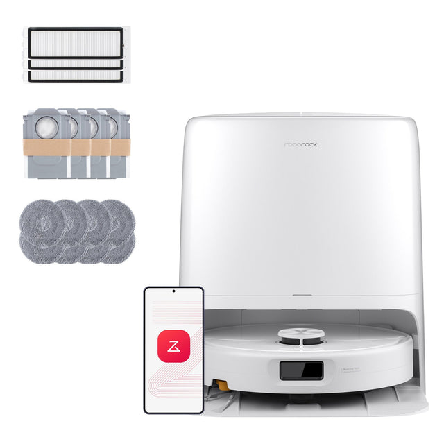 Roborock QX Revo MAX Robot Vacuum and Mop with 25,000 Pa Suction Power U7