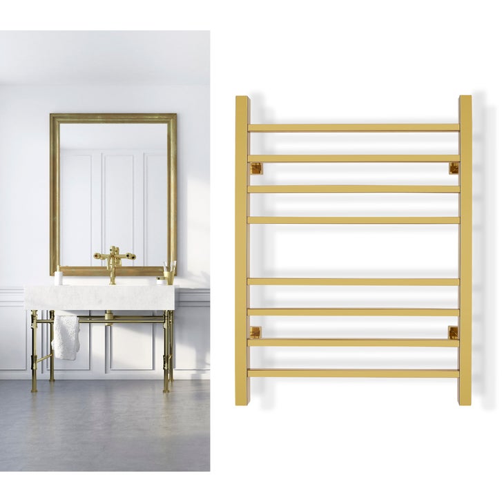 WarmlyYours Sierra 8 Bar Towel Warmer