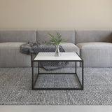 Appollo Cyril Metal Table with Marble Top