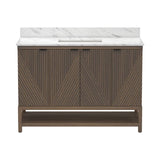 MagickWoods Santa Fe Jacobean Walnut Bathroom Vanity