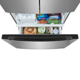 Frigidaire 36 in. 19.8 cu ft. Stainless Steel Counter-Depth French Door Refrigerator with Internal Water Dispenser