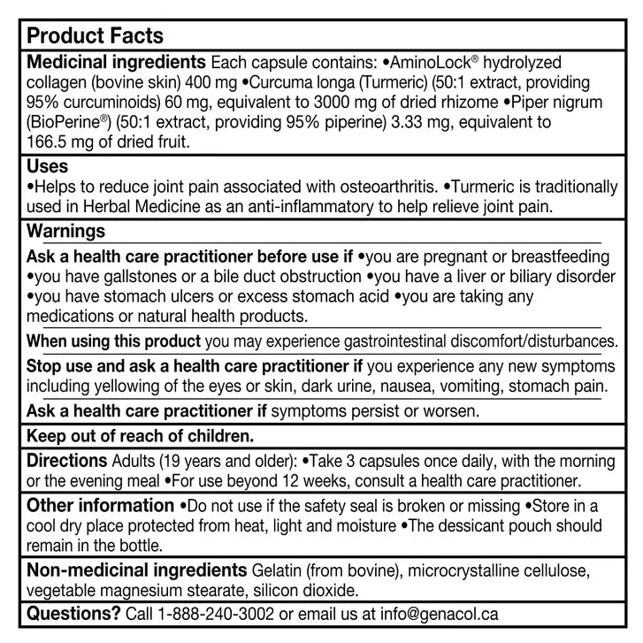 Genacol Anti-Inflammatory – 270 capsules