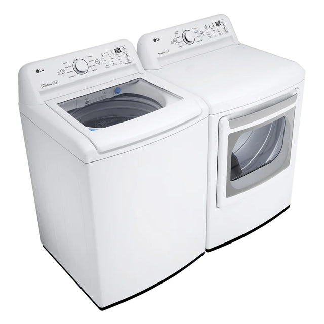 LG Laundry Bundle 5.2 cu ft. Top Load Washer and 7.3 cu ft. Electric Dryer G7