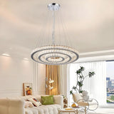 3 Tier Dimmable Crystal Chandelier