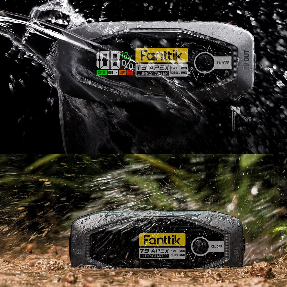 Fanttik T9 Apex 3000 Amp Jump Starter