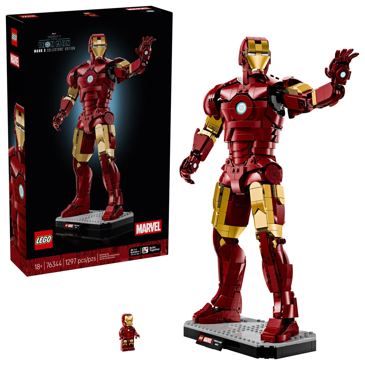 LEGO Marvel Iron Man Mark 3 Collectors' Edition 76344