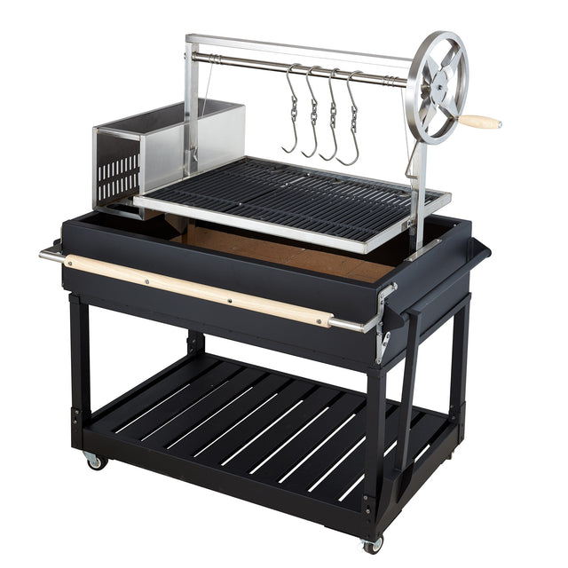 Miredo Argentina Style Charcoal Timber Grill L5