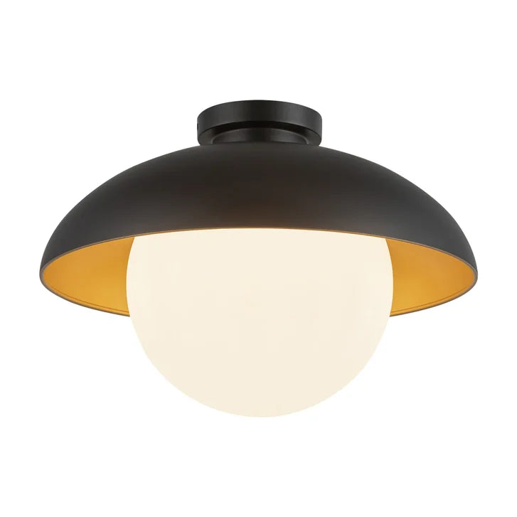 Light & Modern Karesa 12 in. Flush Mount Light