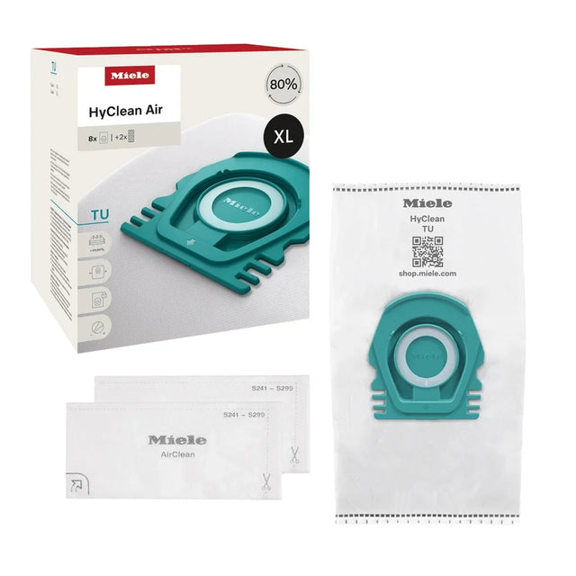 Miele HyClean Air TU Dustbags, 8-pack S7