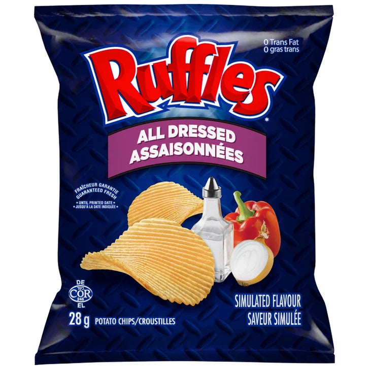 Frito-Lay Flavoured Snacks, Variety Pack, 54 × 28 g