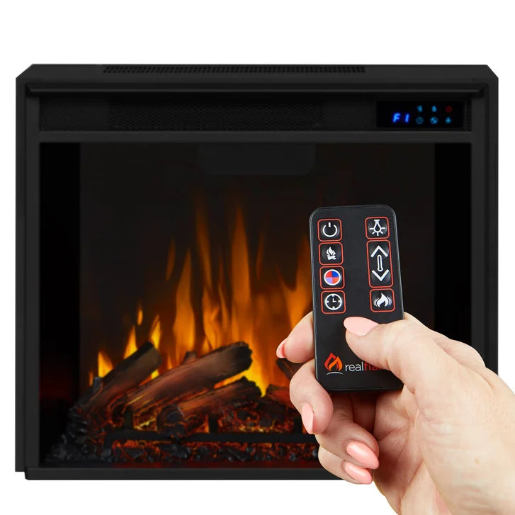 Real Flame Fresno 182.9 cm (72 in.) Media Console Fireplace
