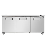 Kenmore PRO 72.5 in 19.4 cu ft. Stainless Steel Convertible 3 Door Freezer or Refrigerator