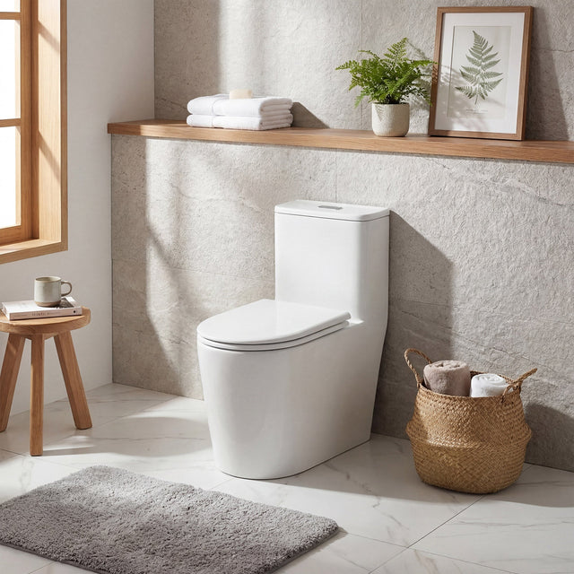 SERA Toledo 1-piece Dual Flush Toilet O6