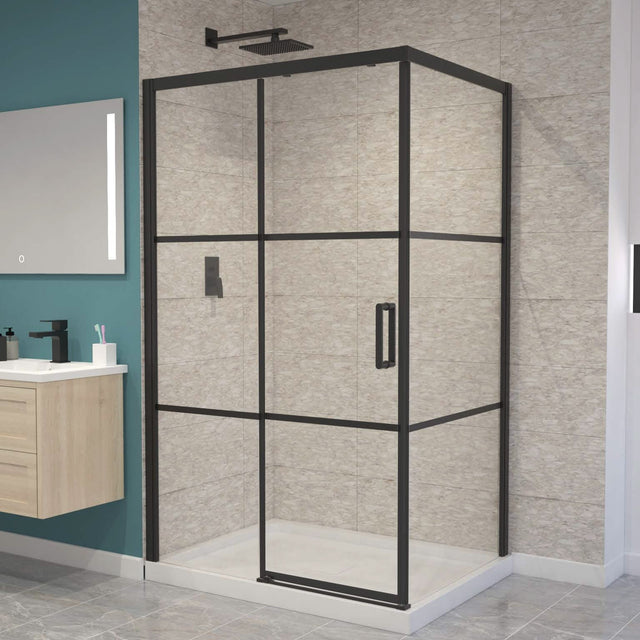 Appollo Bradford Shower Kit in Matte Black M5