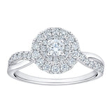 Round Brilliant Diamond Wedding Set (1.00 ctw)