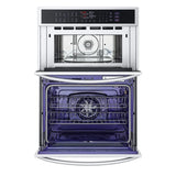 LG 6.4 cu ft. Stainless Steel Electric True Convection Double Wall Oven with Air Fry