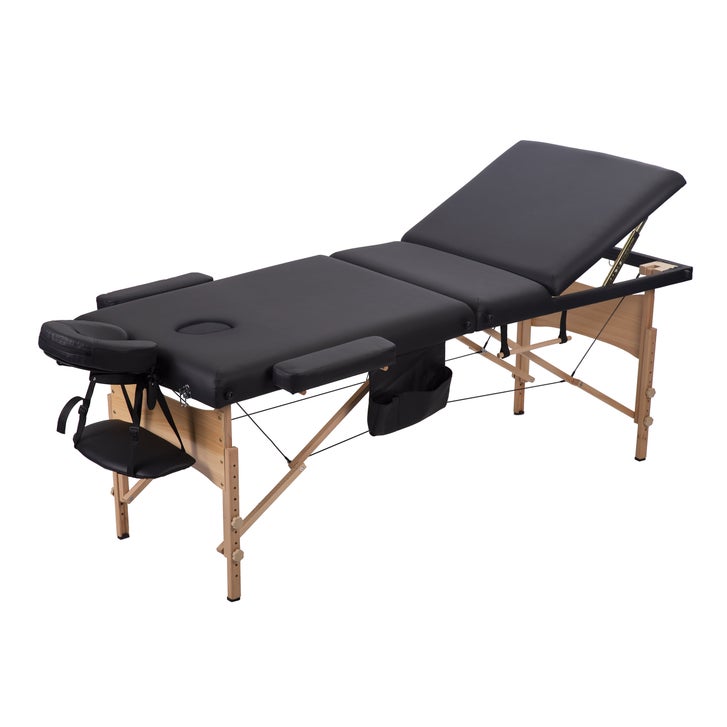 Best Massage 28-in. Spa Portable Massage Table with Adjustable Backrest