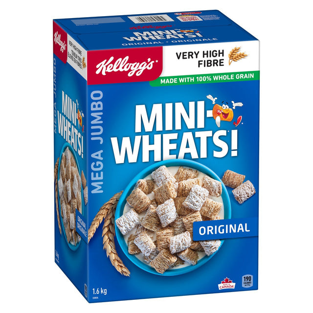 Kellogg's Mini-Wheats Original Jumbo Pack, 1.6 kg L2
