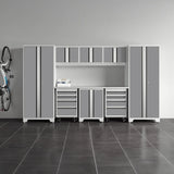NewAge Products Bold XL Series 9-Piece Garage Cabinetry Set
